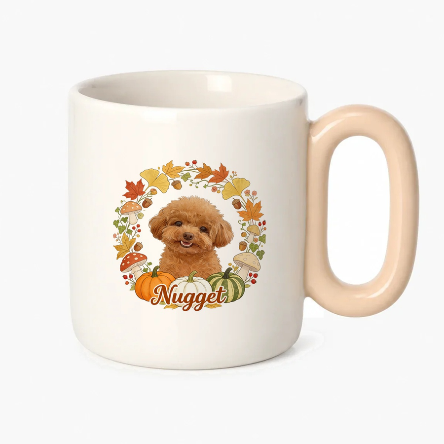 Fall Wreath Mug 12 oz (Booth) — autumn-wreath-01