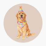 Celebration Pet Coaster (Booth) — Dusty Pink