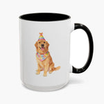Celebration Colorful Mug 15 oz (Booth) — Black