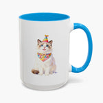 Celebration Colorful Mug 15 oz (Booth) — Light Blue