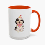 Celebration Colorful Mug 15 oz (Booth) — Orange
