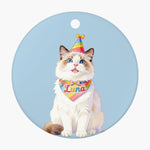 Celebration Keychain (Booth) — French Blue