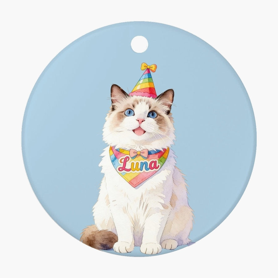 Celebration Keychain (Booth) — French Blue