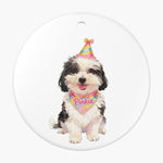 Celebration Keychain (Booth) — Soft White