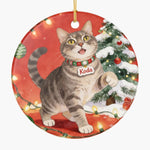 Christmas Scene Pet Ornament (Booth)