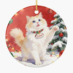 Christmas Scene Pet Ornament (Booth)