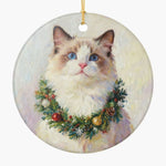 Christmas Wreath Pet Ornament (Booth)