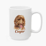 Color Pencil Colorful Mug 15 oz (Booth) — White