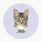 Pencil Art Pet Coaster (Booth) — Lavender