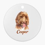 Pencil Art Keychain (Booth) — Soft White