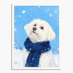 Winter Snow Pet Portrait (Booth)