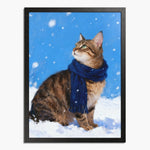 Winter Snow Pet Portrait (Booth)